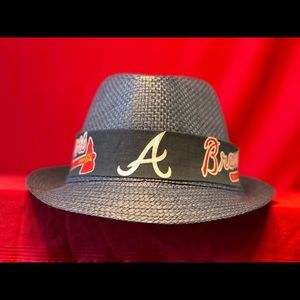 Blue Atlanta Braves fedora